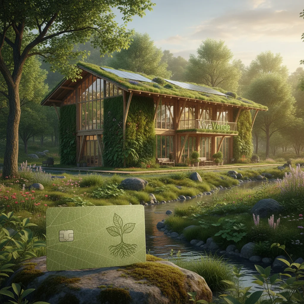 Torre VivaVerde com fachada verde e arquitetura ecológica